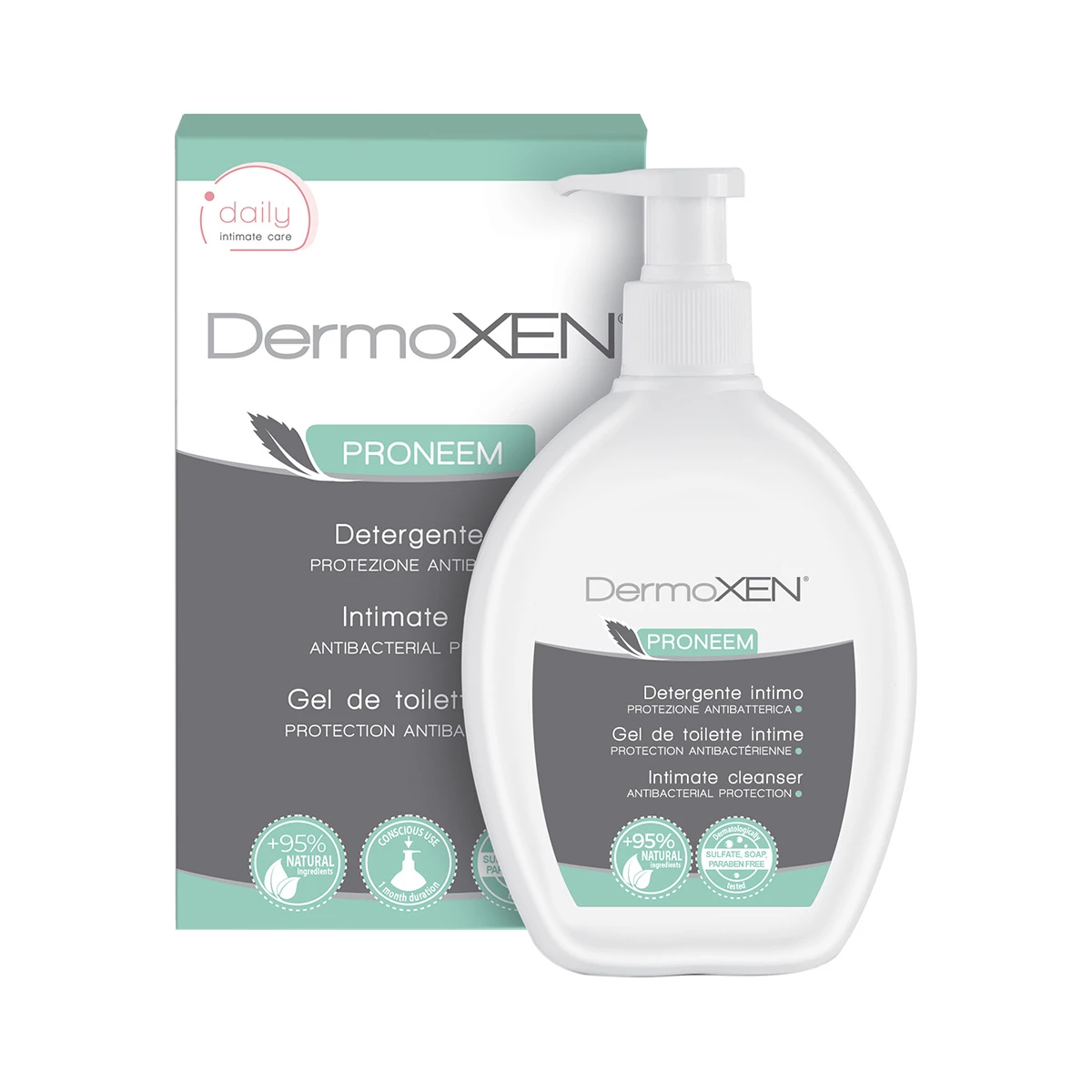 Гель для интимной гигиены с антибактериальным действием DermoXEN Proneem 200  мл