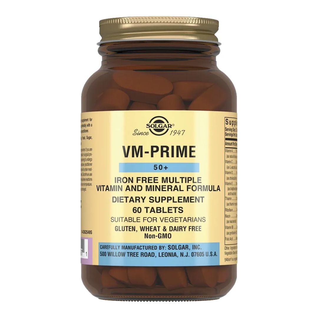 Мультивитаминный и минеральный комплекс 50+ таблетки N60 Solgar Мультивитаминный и минеральный комплекс 50+ таблетки N60 Solgar