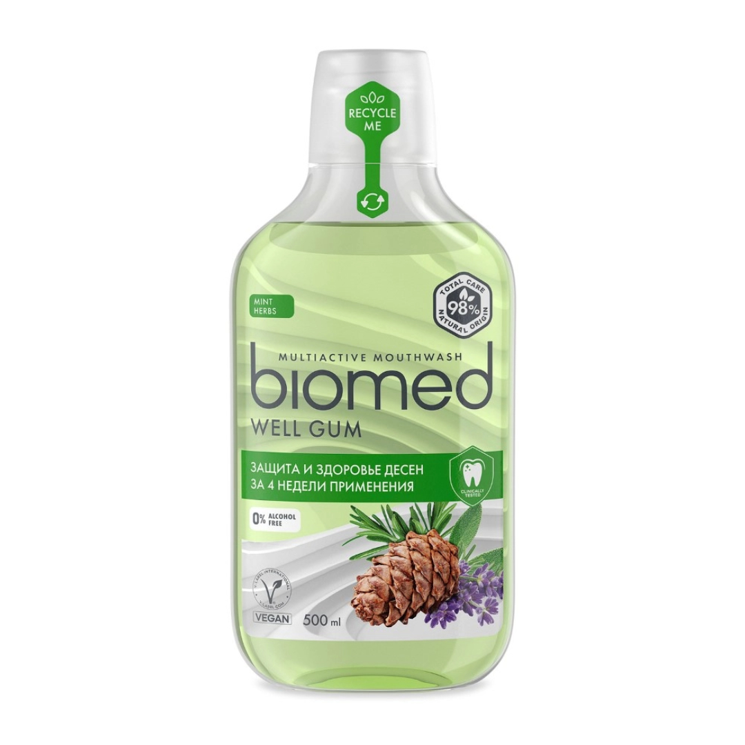 Ополаскиватель для полости рта комплексный Здоровье десен Biomed 500  мл