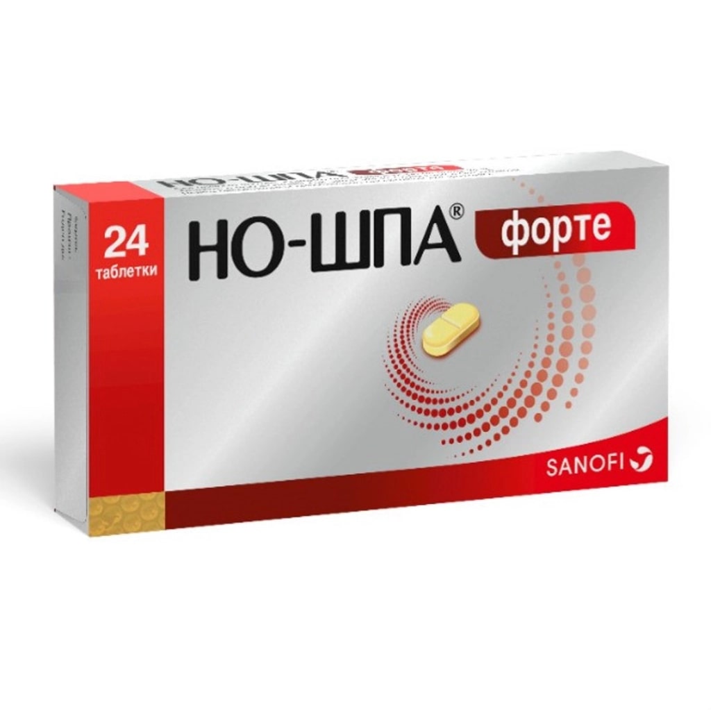 Но-шпа форте таб 80мг в бл в уп N24*1