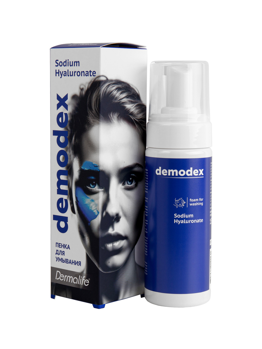 Пенка для умывания Dermalife Demodex 150  мл