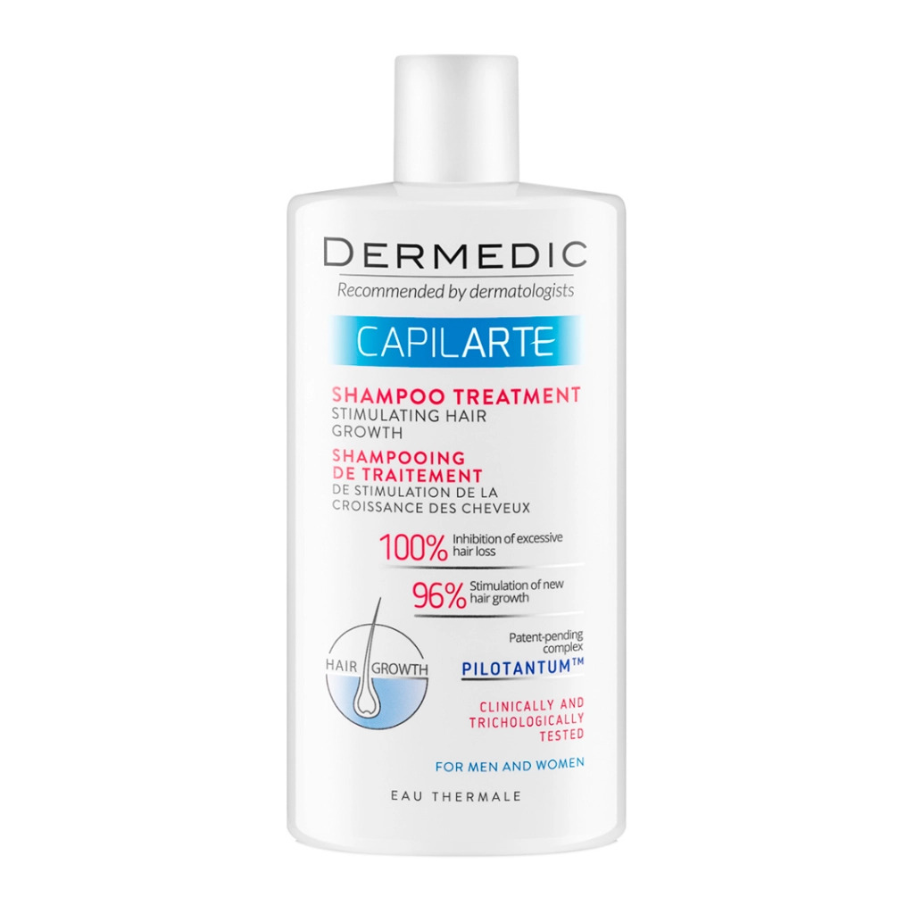 Шампунь-терапия,стимулирующий рост волос Dermedic Capilarte 300  мл