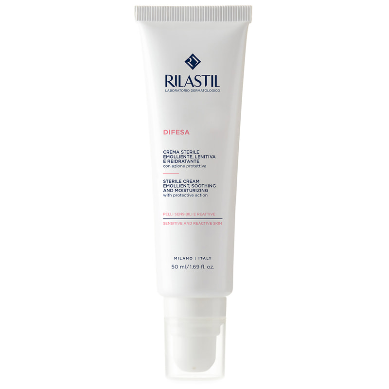 Крем стерильный смягчающий успокаивающий увлажняющий с защитным действием Rilastil Difesa 50  мл