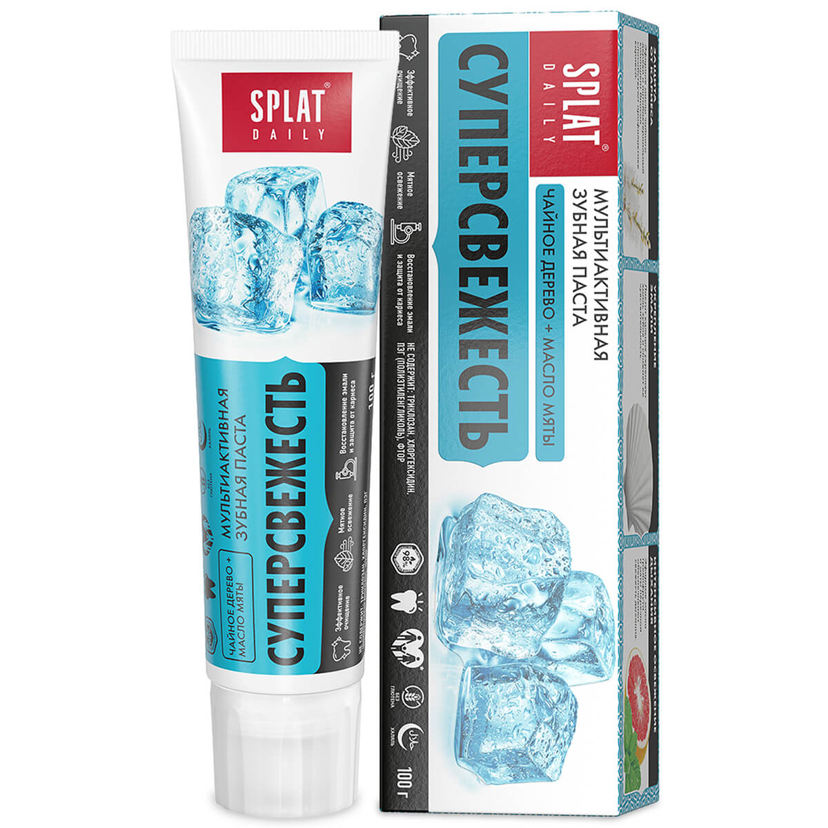 Зубная паста Суперсвежесть 3в1 Splat Daily 100  г