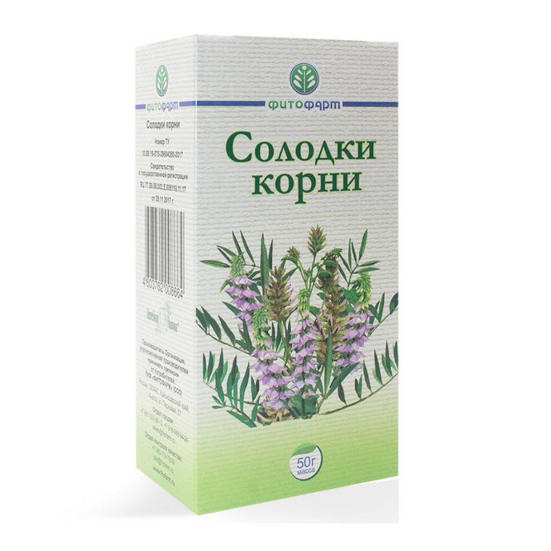 Солодки корни 50г