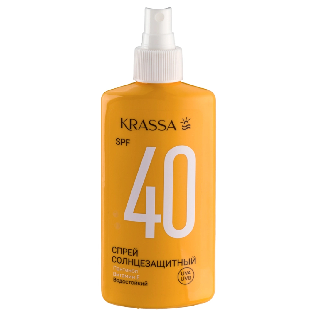 Спрей солнцезащитный SPF40 Krassa Солнцезащитная серия 150  мл
