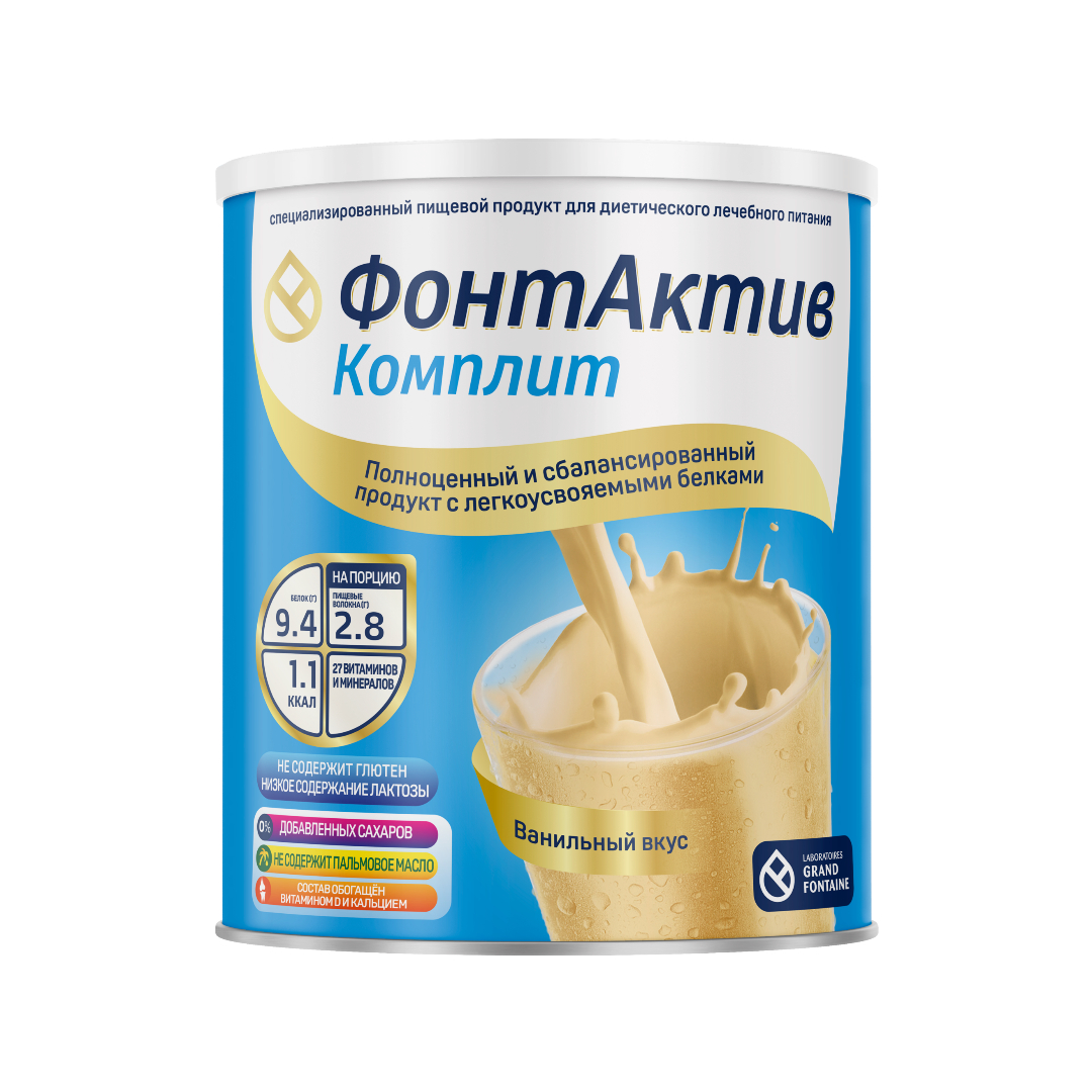 ФонтАктив Протеин Продукт сухой специализированный для диетического лечебного питания 330  г
