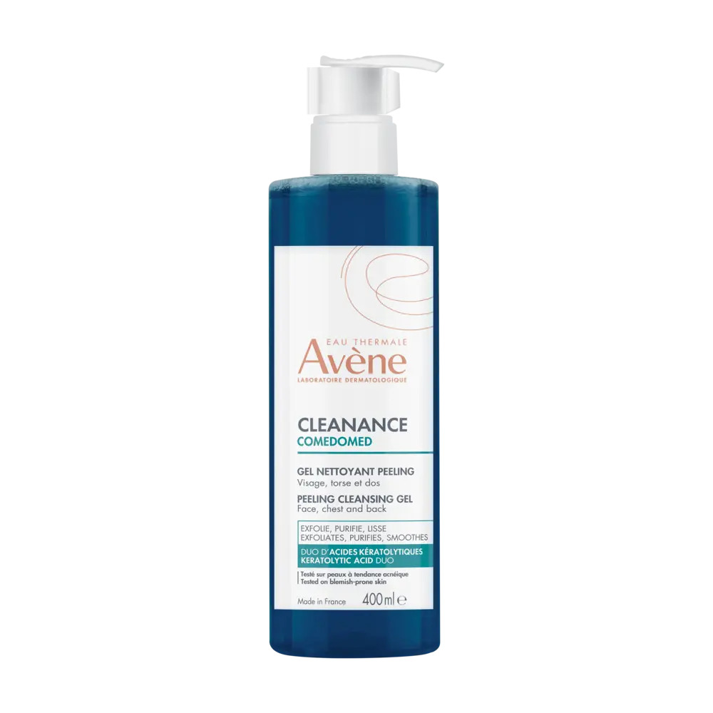 Гель-пилинг для проблемной кожи склонной к акне Comedomed Avene Cleanance 400  мл