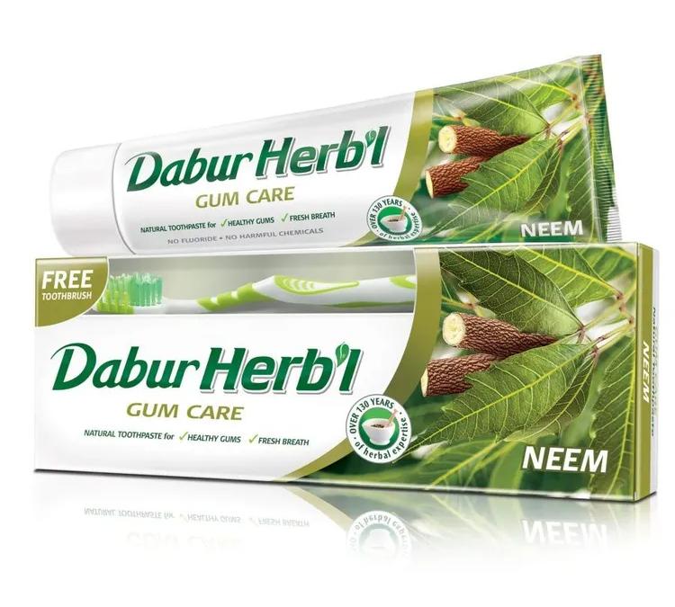Зубная паста травяная Ним без фтора Dabur 150 г Зубная паста травяная Ним без фтора Dabur 150 г