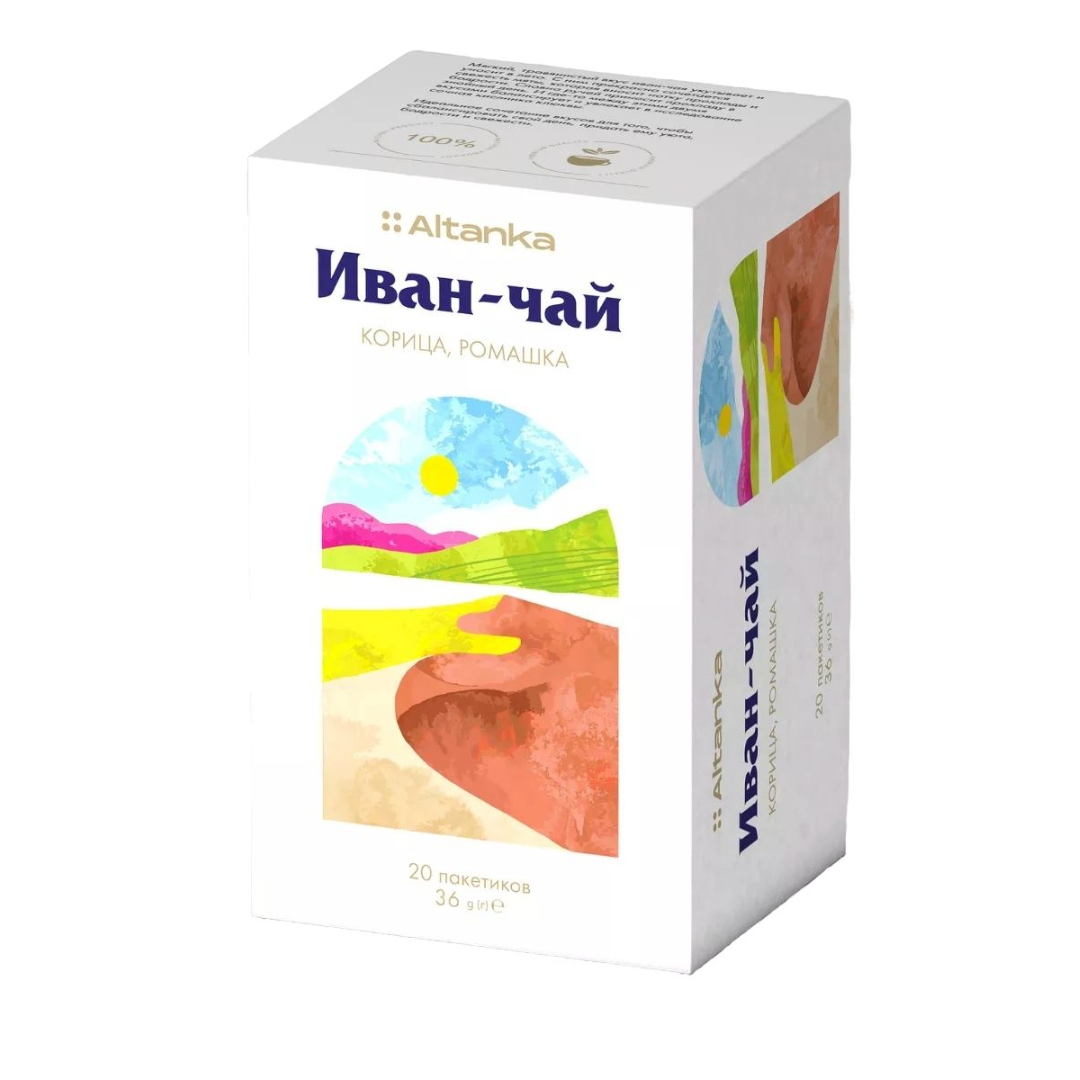 Напиток чайный Иван-чай корица ромашка ф/п 1,8г N20 Altanka