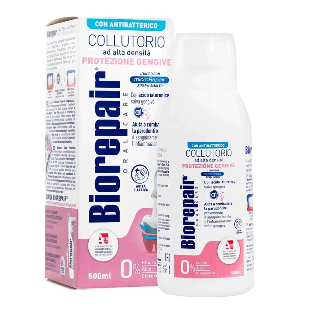 Ополаскиватель Mouthwash Gum Protection Уход за деснами Biorepair 500  мл
