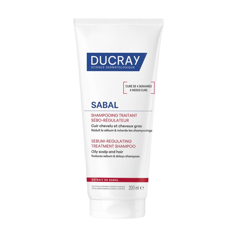Шампунь себорегулирующий для жирных волос Ducray Sabal 200  мл