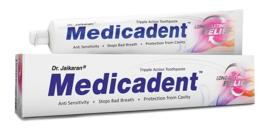 Зубная паста Medicadent Toothpaste Herbodent 100  г