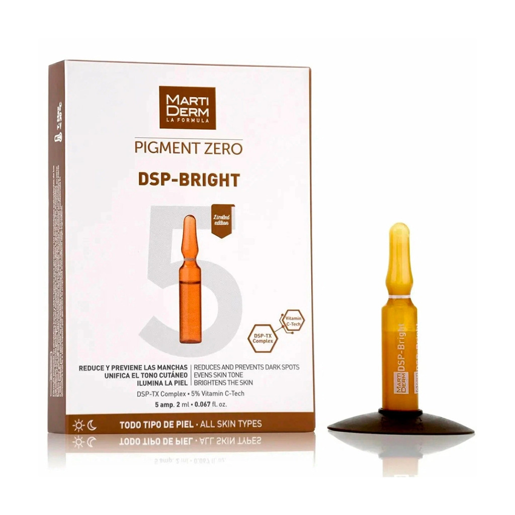 Сыворотка-уход DSP-Bright Pigment zero 5*2мл MartiDerm