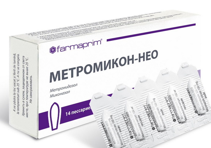 Метромикон-Нео суппозитории вагинальные N14 Метромикон-Нео суппозитории вагинальные N14