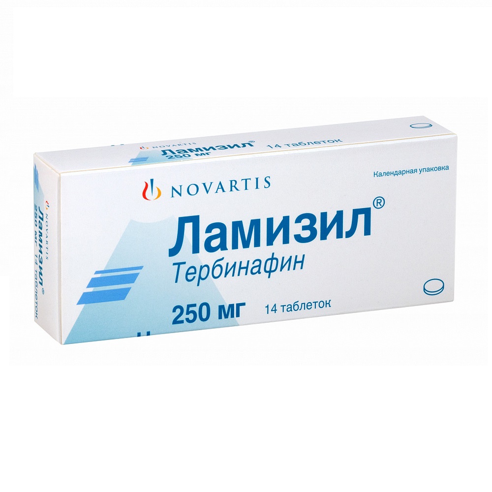 Ламизил таблетки 250мг N14 Ламизил таблетки 250мг N14